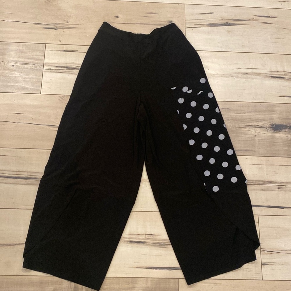 Beautiful SunKim wide leg pants with a patch pocket.